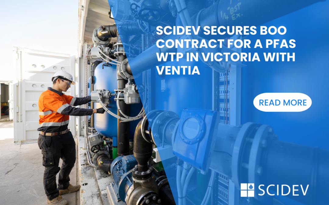 SciDev awarded new PFAS water treatment contract in Victoria