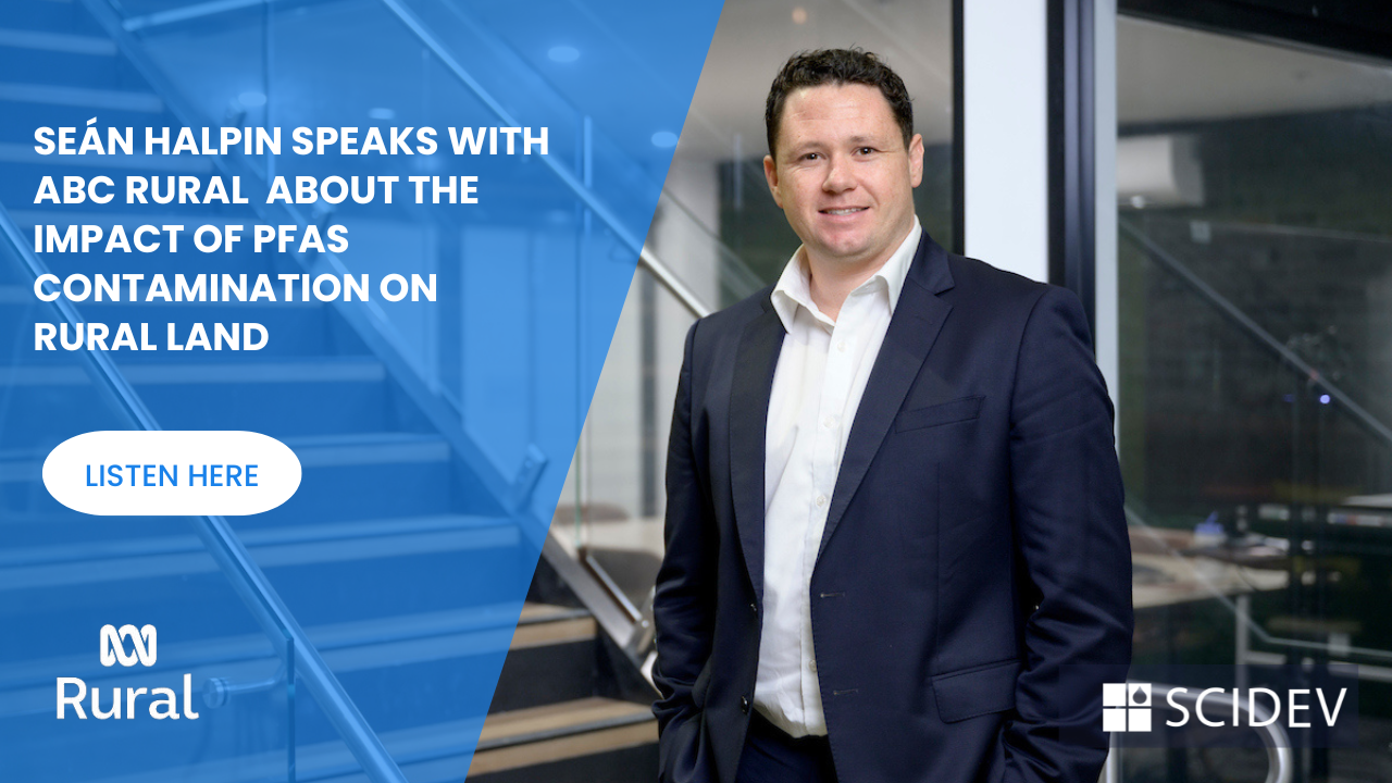 Seán Halpin Speaks to ABC Rural on the impact of PFAS Contamination