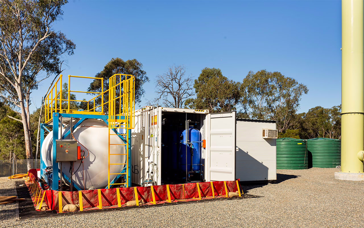 SciDev FluorofIX technology in use treating PFAS in Londonderry Western Sydney