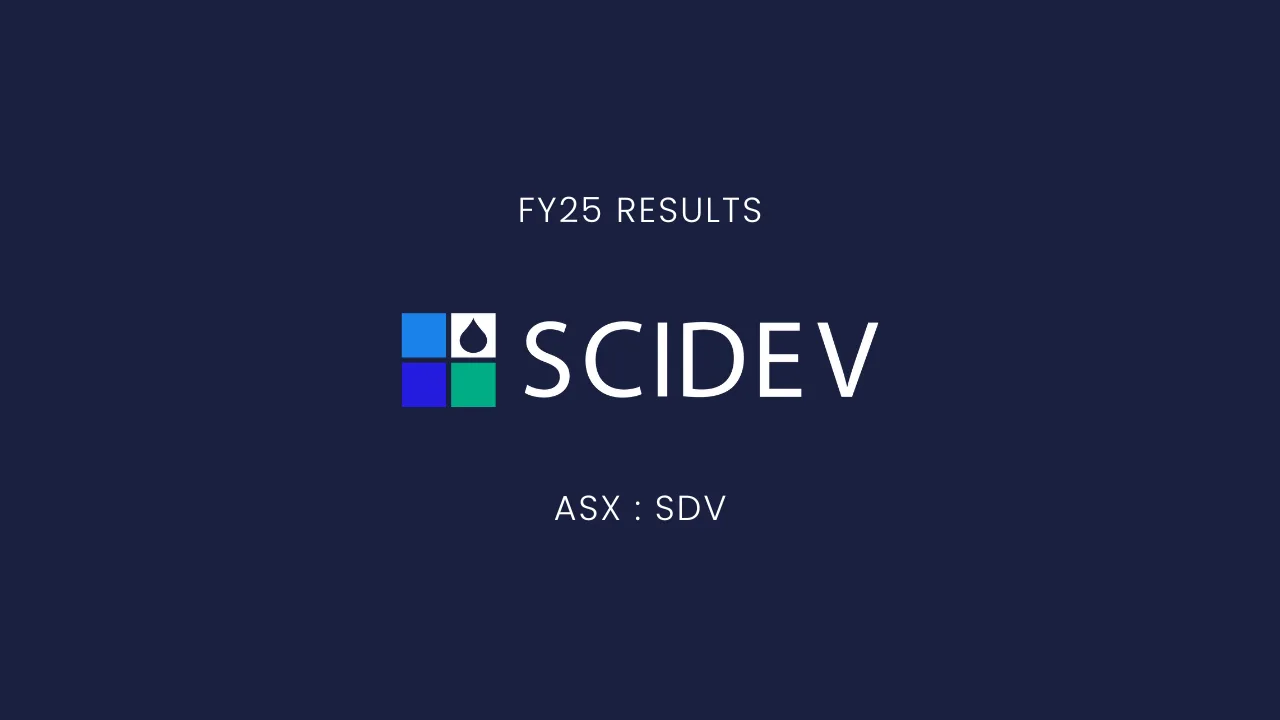 FY25 RESULTS ASX SDV FY25 RESULTS ASX SDV