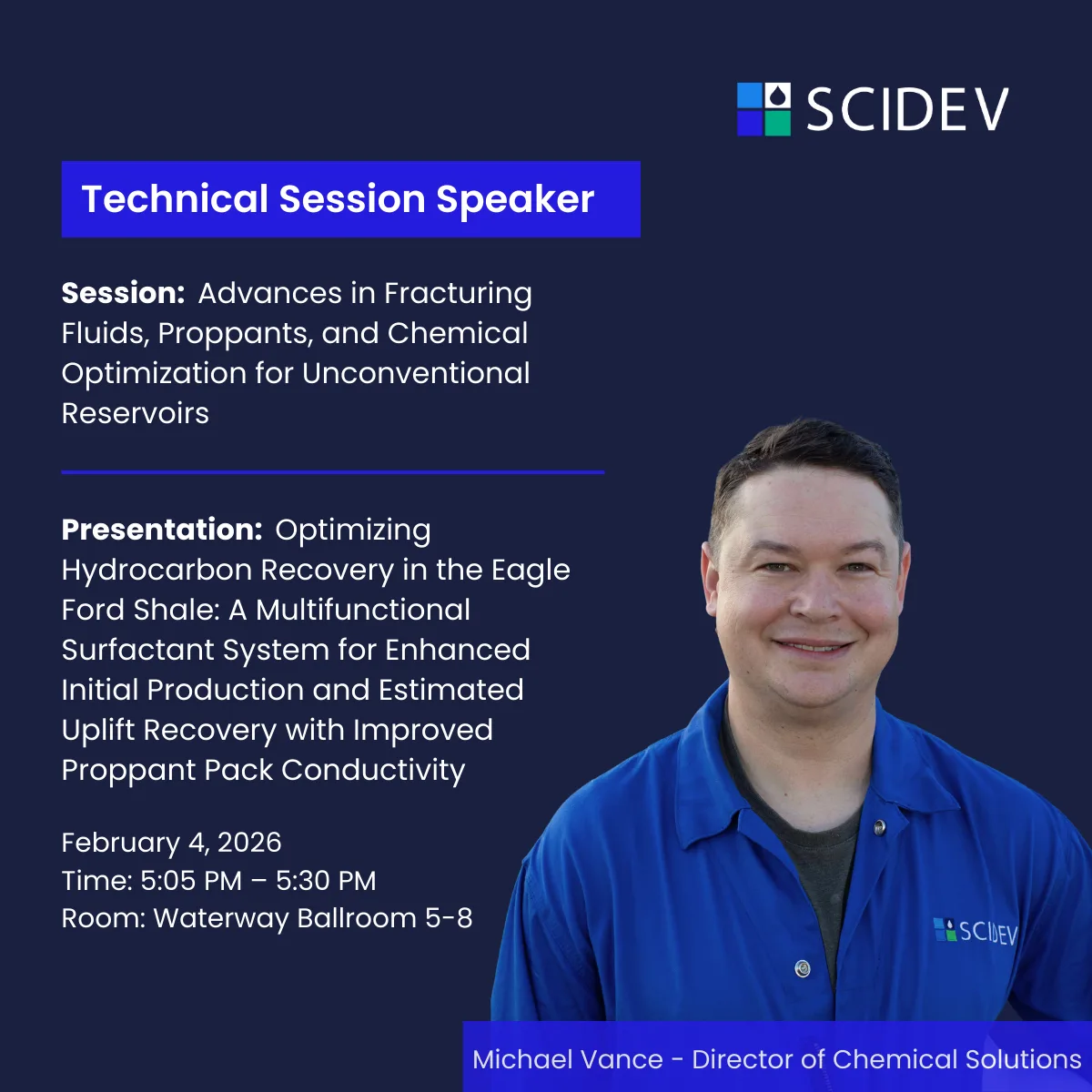 Technical Speaker at SPE HFTC